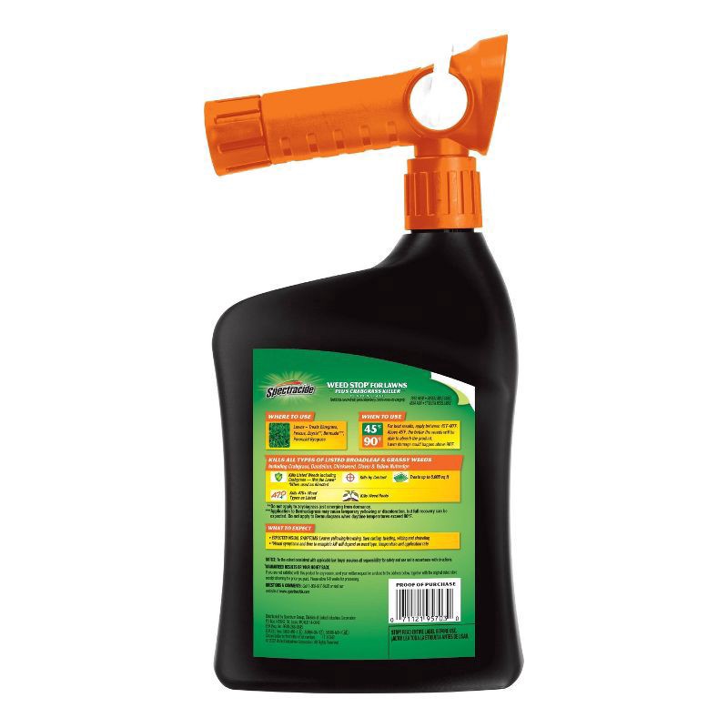 slide 4 of 4, Spectracide Weed Stop For lawns Ready-to-Spray, 32 fl oz