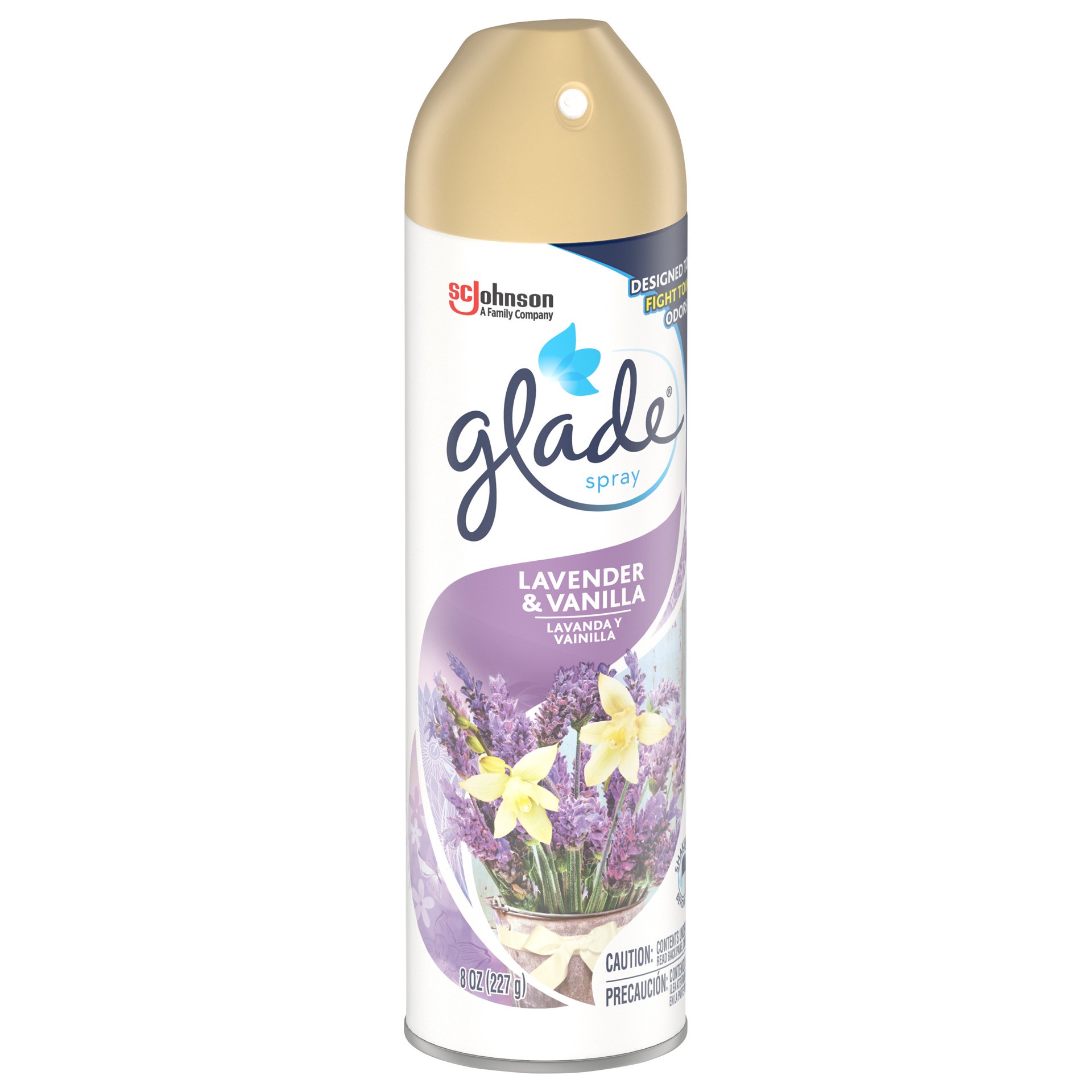 slide 2 of 5, Glade Lavender & Vanilla Room Spray Air Freshener, 8 oz