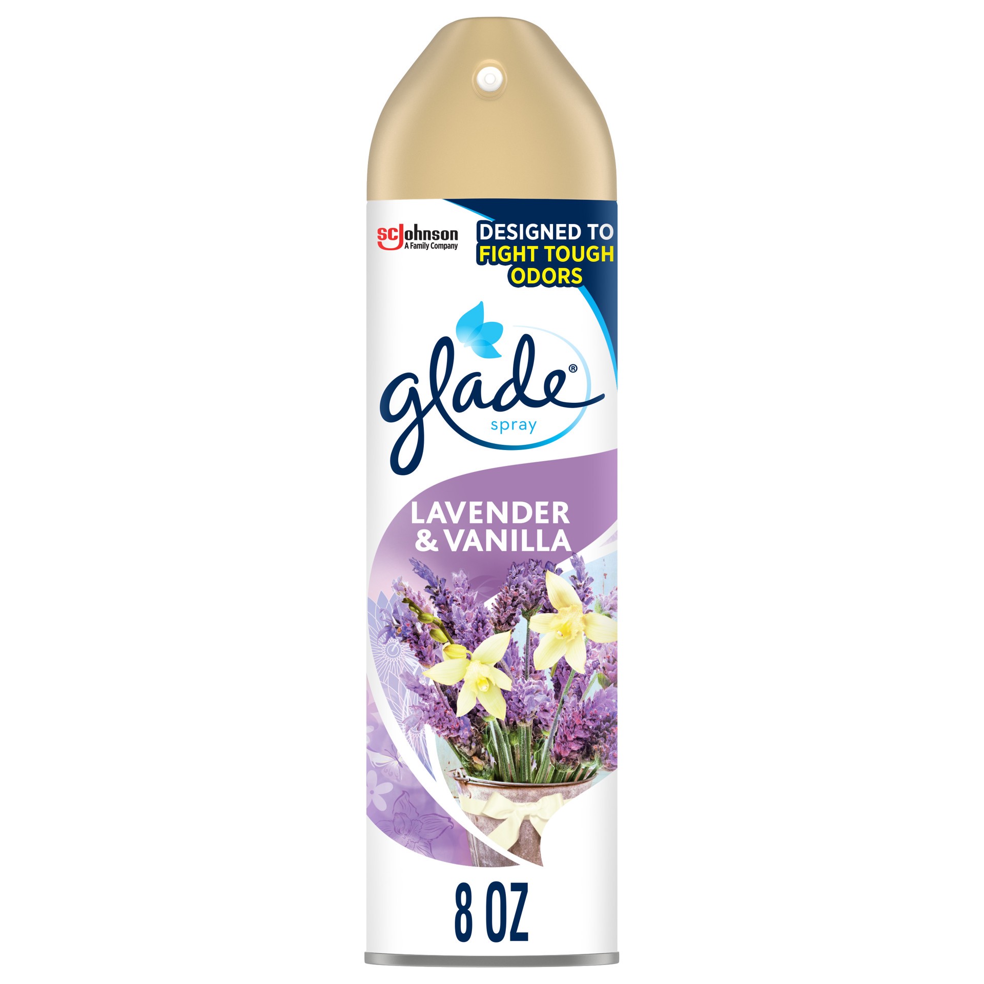 slide 3 of 5, Glade Lavender & Vanilla Room Spray Air Freshener, 8 oz