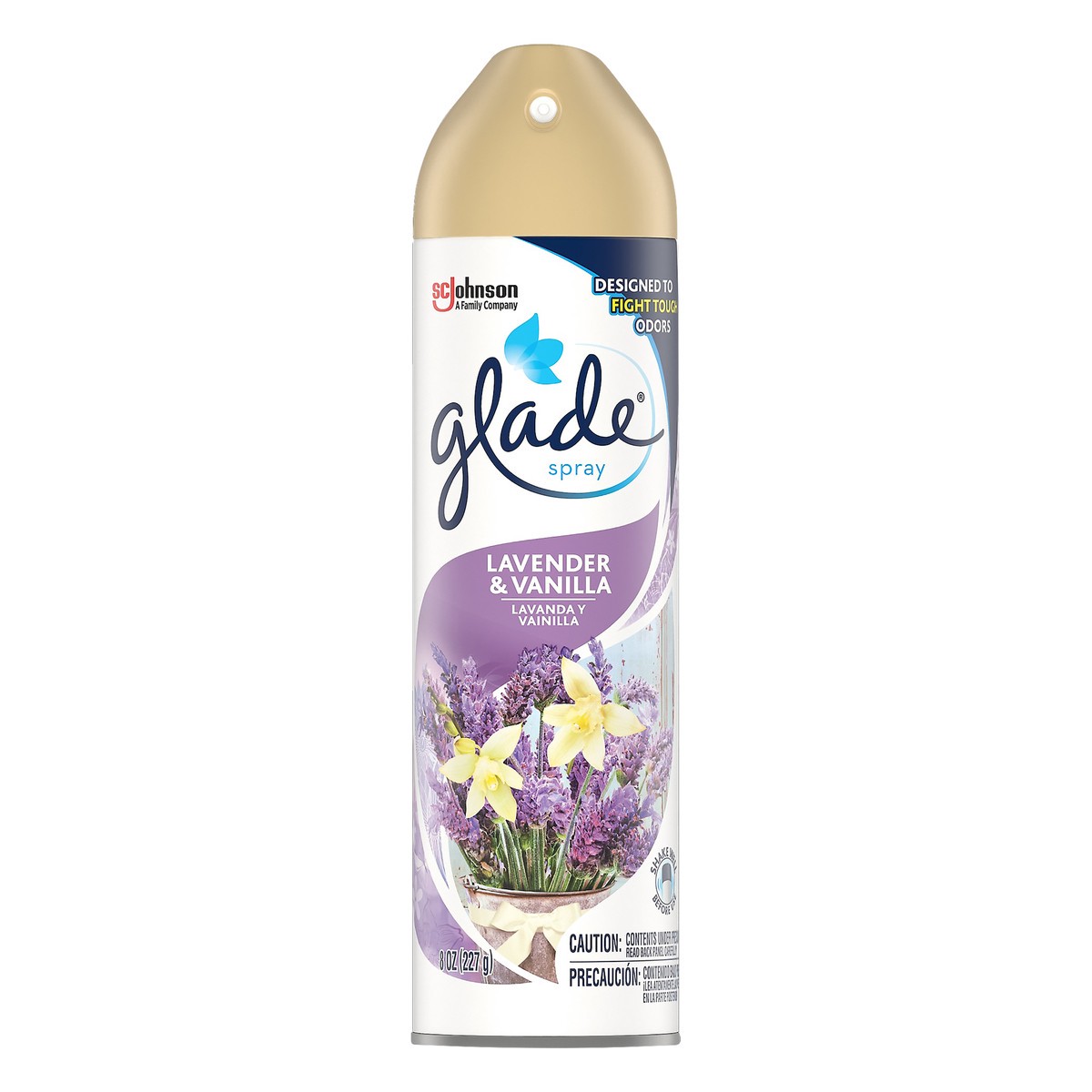 slide 1 of 5, Glade Lavender & Vanilla Room Spray Air Freshener, 8 oz