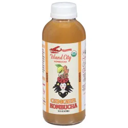 Island City Kombucha Ginger Kombucha 16 fl oz
