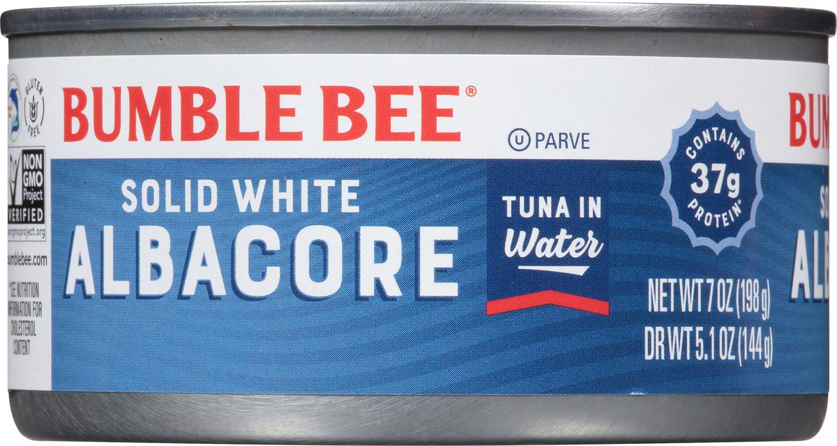 slide 7 of 10, Bumble Bee Solid White Albacore Tuna in Water 7 oz, 7 oz