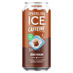 Sparkling ICE Caffeine Zero Sugar Sparkling Water - Root Beer