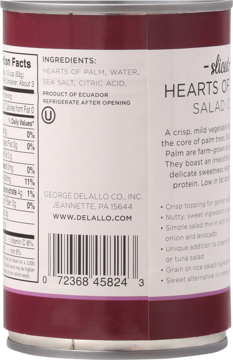 slide 7 of 13, DeLallo Salad Cut Hearts of Palm 14 oz, 14 oz