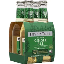 Fever-Tree Premium Ginger Ale - 4 ct