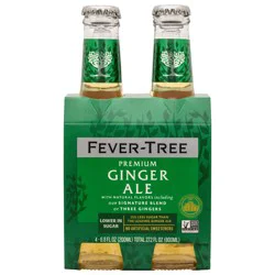 Fever-Tree Premium Ginger Ale 4x200ml