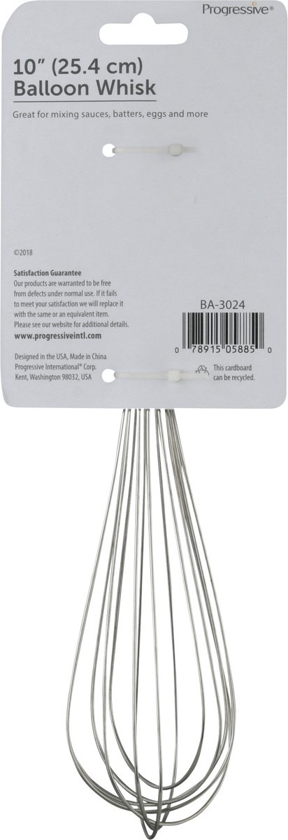 slide 6 of 11, Prepworks 10 Inch Balloon Whisk 1 ea Banded Package, 1 ct