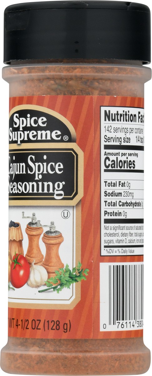 slide 2 of 9, Spice Supreme Cajun Spice Seasoning 4.5 oz, 4.5 oz
