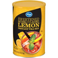 Kroger Sweetened Lemon Instant Iced Tea Mix