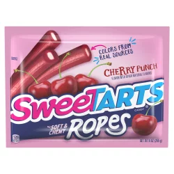SweeTARTS Cherry Punch Soft & Chewy Ropes Candy