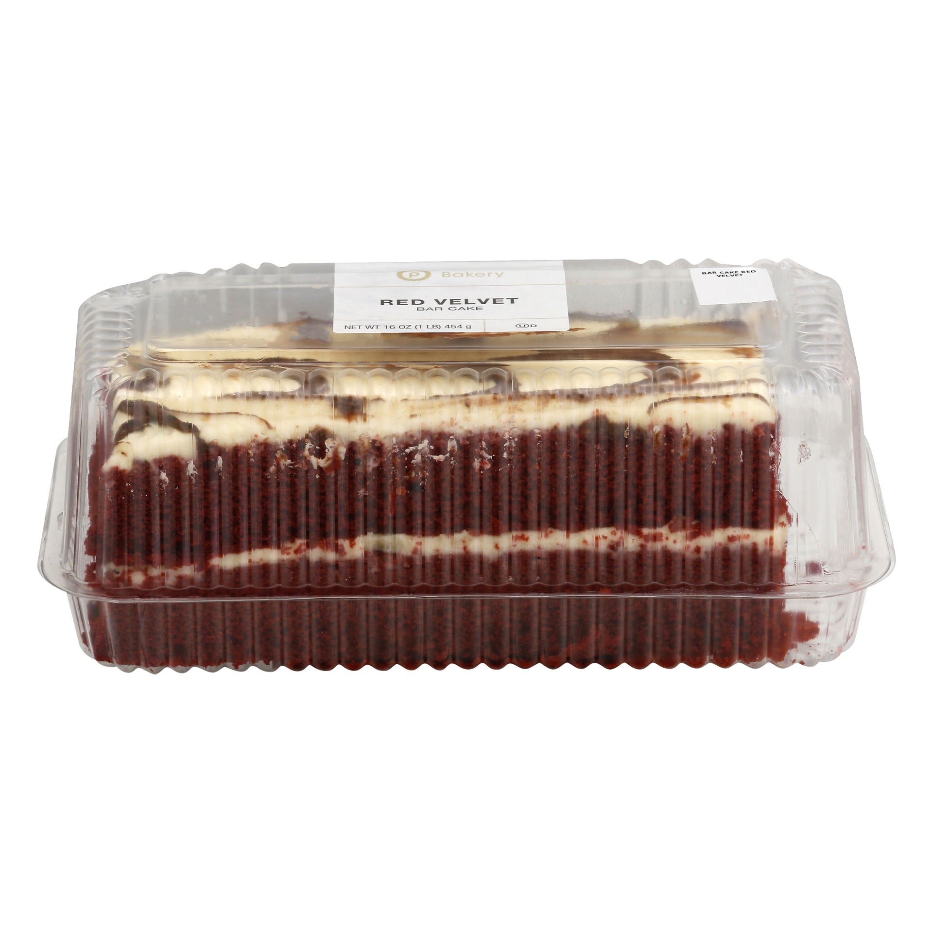 slide 1 of 1, Publix Bakery Red Velvet Bar Cake, 16 oz