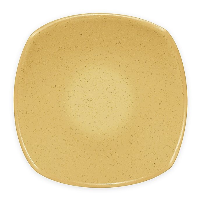 slide 2 of 2, Noritake Colorwave Medium Square Bowl - Mustard, 1 ct