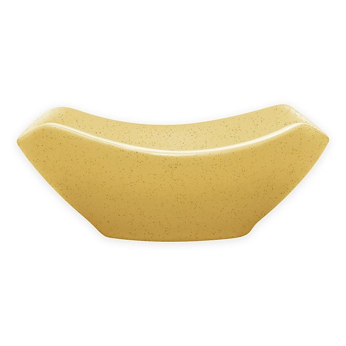 slide 1 of 2, Noritake Colorwave Medium Square Bowl - Mustard, 1 ct