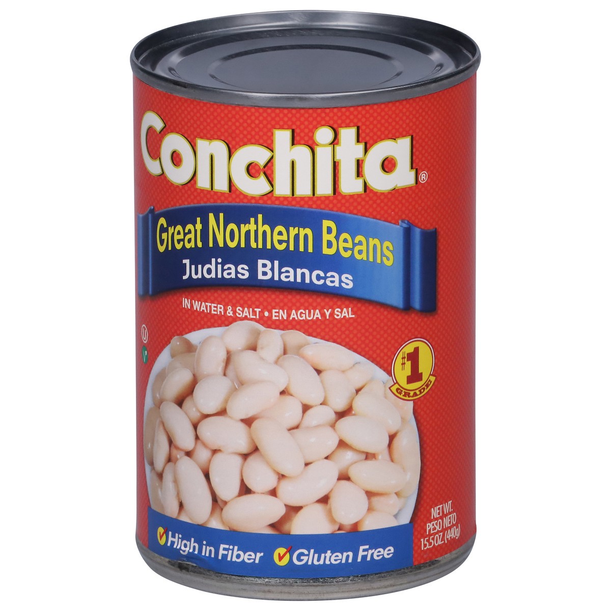 slide 2 of 9, Conchita Great Northern Beans in Water & Salt 15.5 oz, 15.5 oz