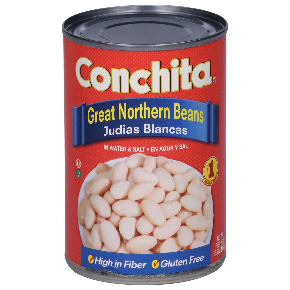 slide 1 of 9, Conchita Great Northern Beans in Water & Salt 15.5 oz, 15.5 oz