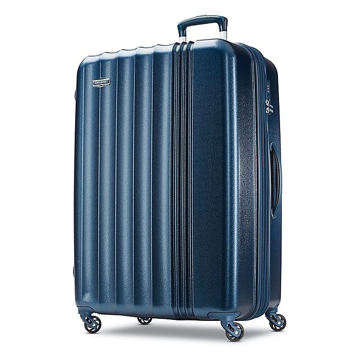 slide 1 of 8, Samsonite Cerene Hardside Spinner Checked Luggage - Blue, 29 in