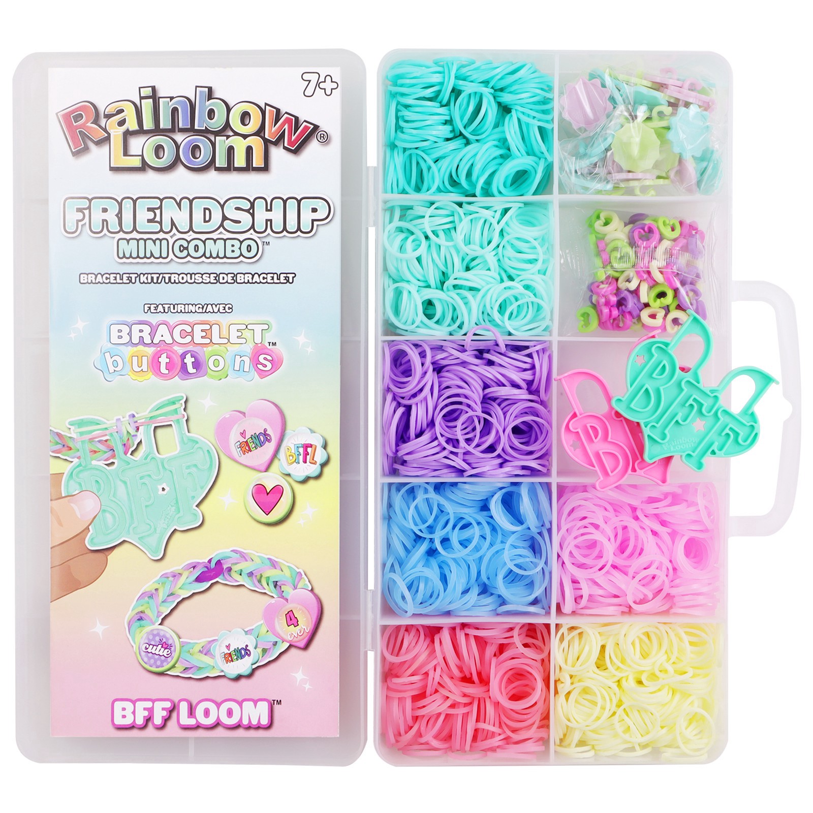 slide 2 of 4, Rainbow Loom Friendship Mini Combo Bracelet Kit, 2,282 ct