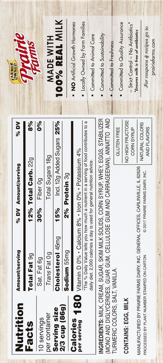 slide 3 of 5, Prairie Farms Ice Cream 1.75 qt, 1.75 qt