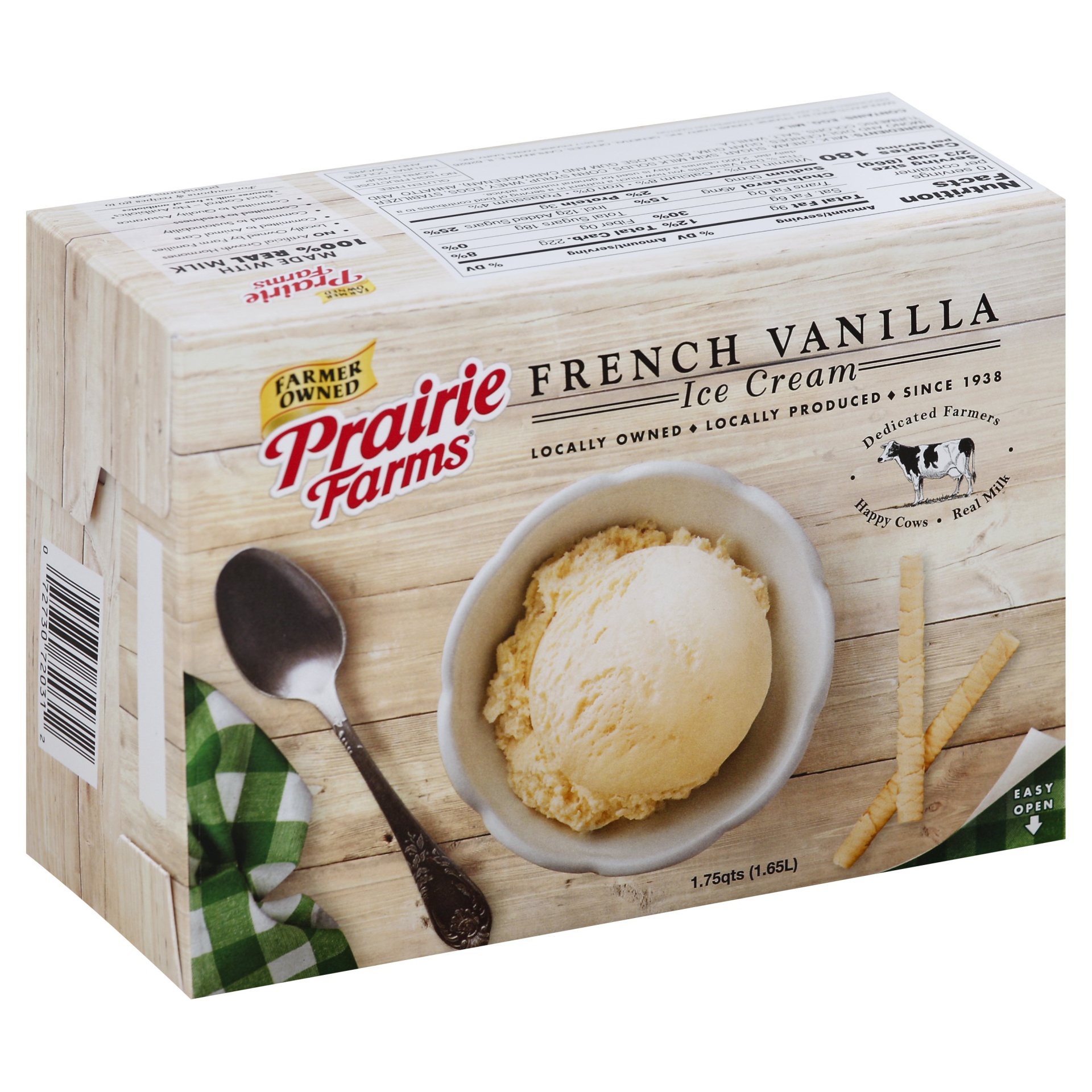 slide 1 of 5, Prairie Farms Ice Cream 1.75 qt, 1.75 qt