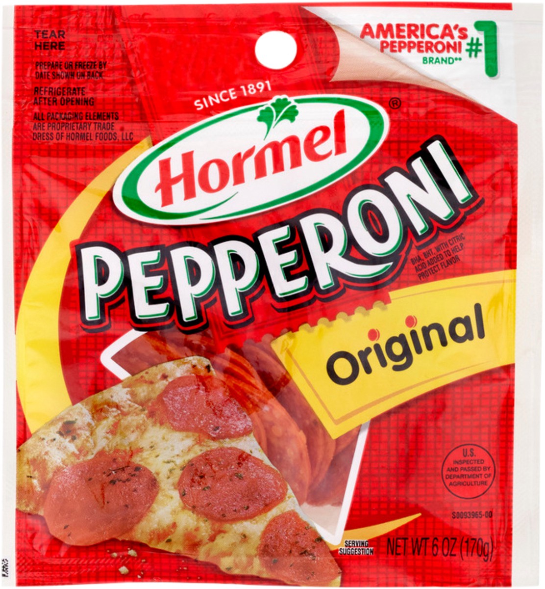 slide 2 of 11, Hormel Original Pepperoni, 6 oz