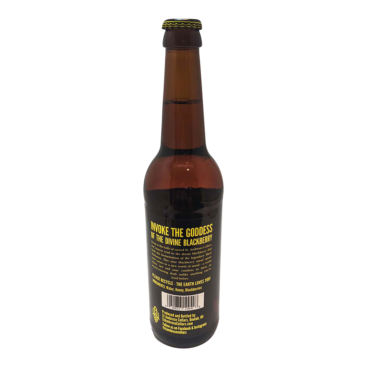slide 5 of 5, St Ambrose Black Madonna, 500 ml