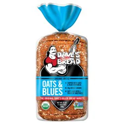 Dave's Killer Bread Organic Oats N Blues Bread 25 oz