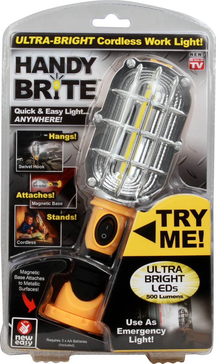 slide 1 of 7, As Seen on TV Handy Brite Work Light 1 ea, 1 ct