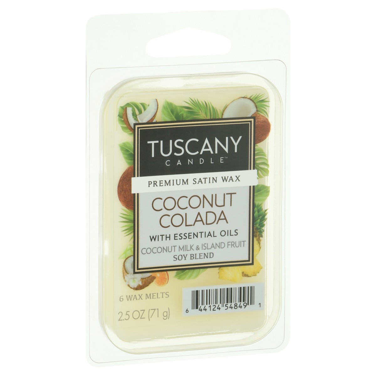 slide 4 of 9, Tuscany Candle Coconut Colada Wax Melts 6 ea, 6 ct