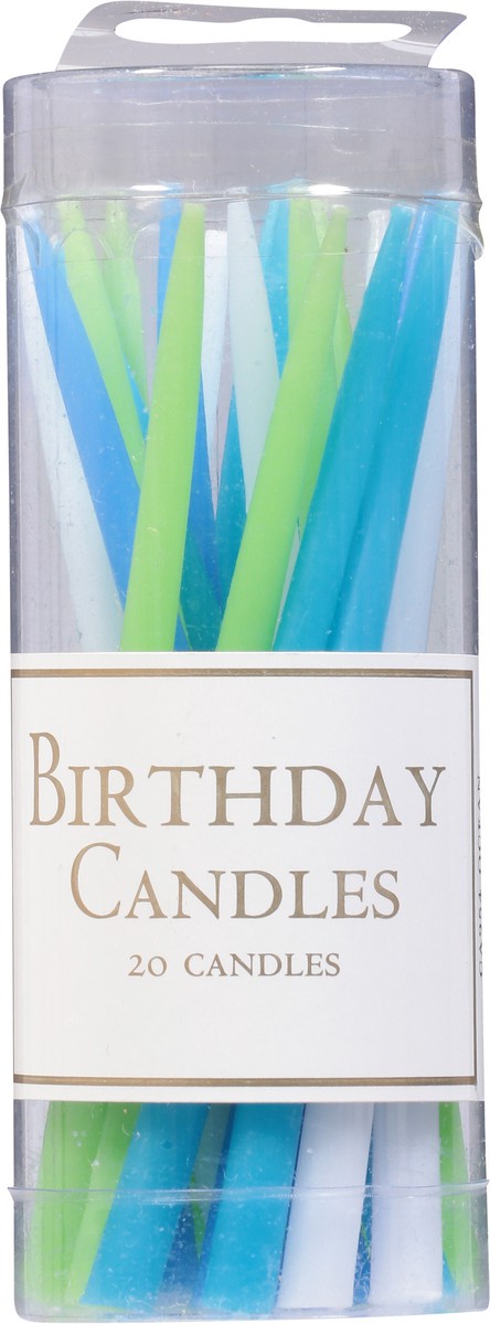 slide 7 of 9, Caspari Ocean Birthday Candles 20 ea, 20 ct