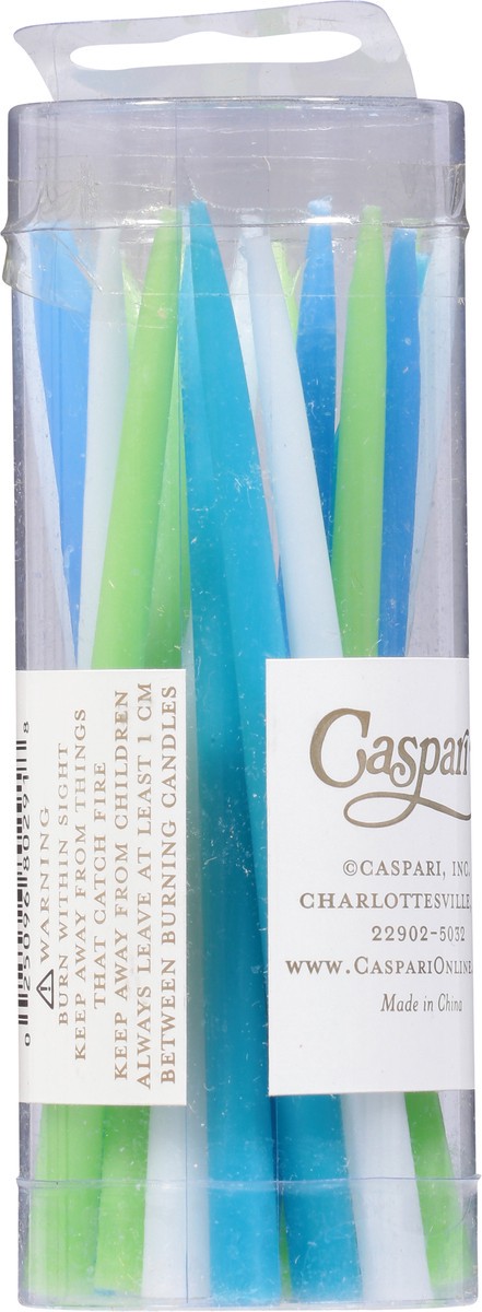 slide 4 of 9, Caspari Ocean Birthday Candles 20 ea, 20 ct