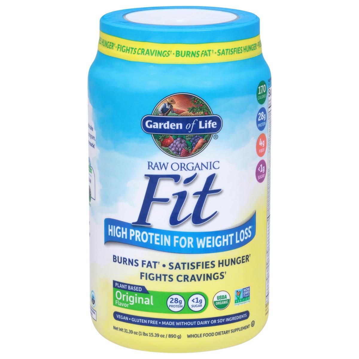 slide 1 of 1, Garden of Life Org Raw Fit, 30.1 oz