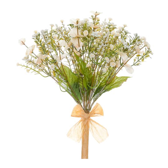 slide 1 of 4, 18.5" Cream Berry Mix Bush By Ashland, 5 in x 8 in x 5 in