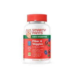 SmartyPants Kids Mixed Berry Flavor Fiber & Veggies 60 Gummies