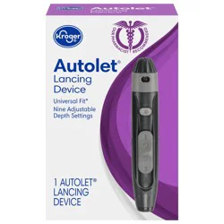 Kroger Autolet Lancing Device Box