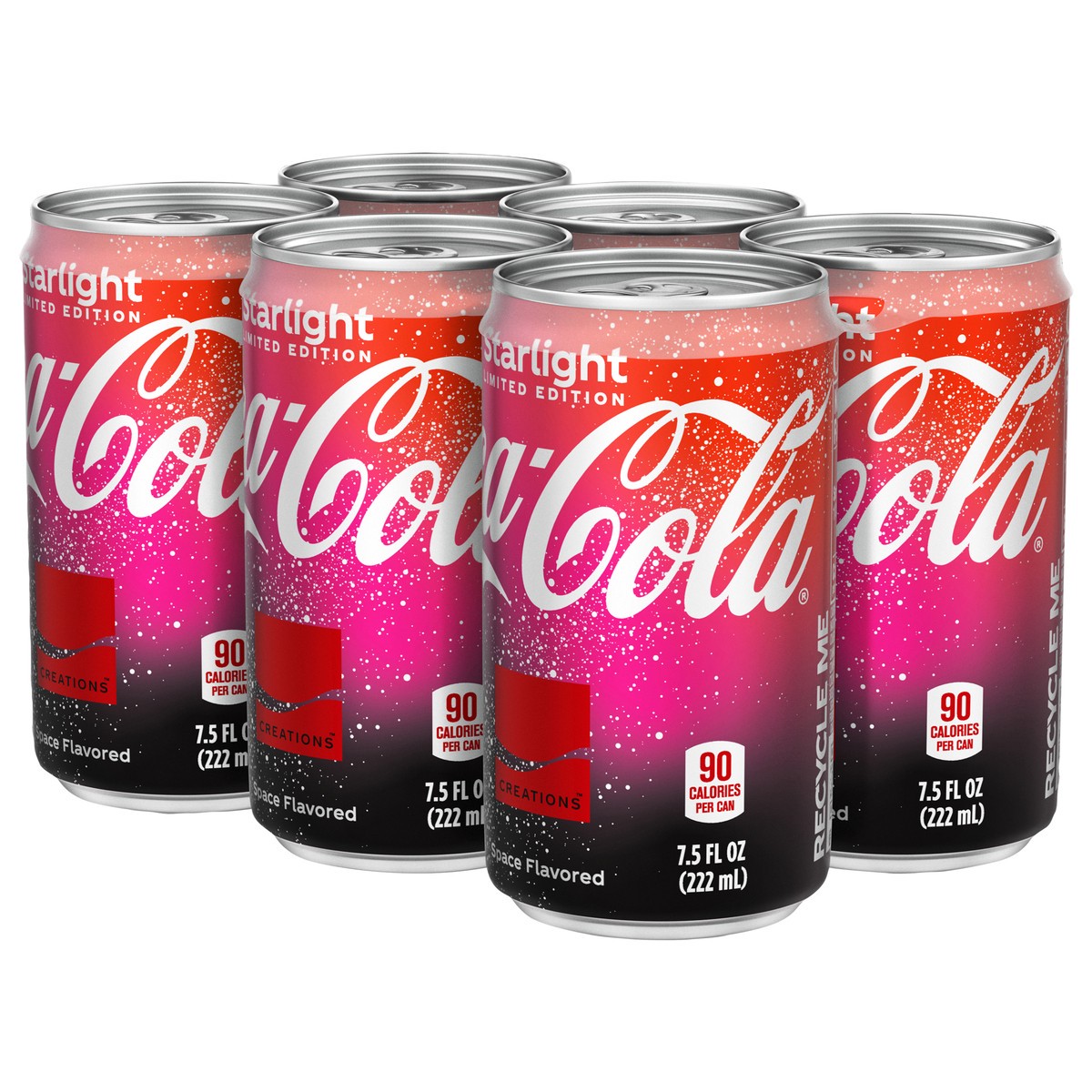 slide 13 of 14, Coca-Cola Starlight Can, 7.5 fl oz, 6 ct