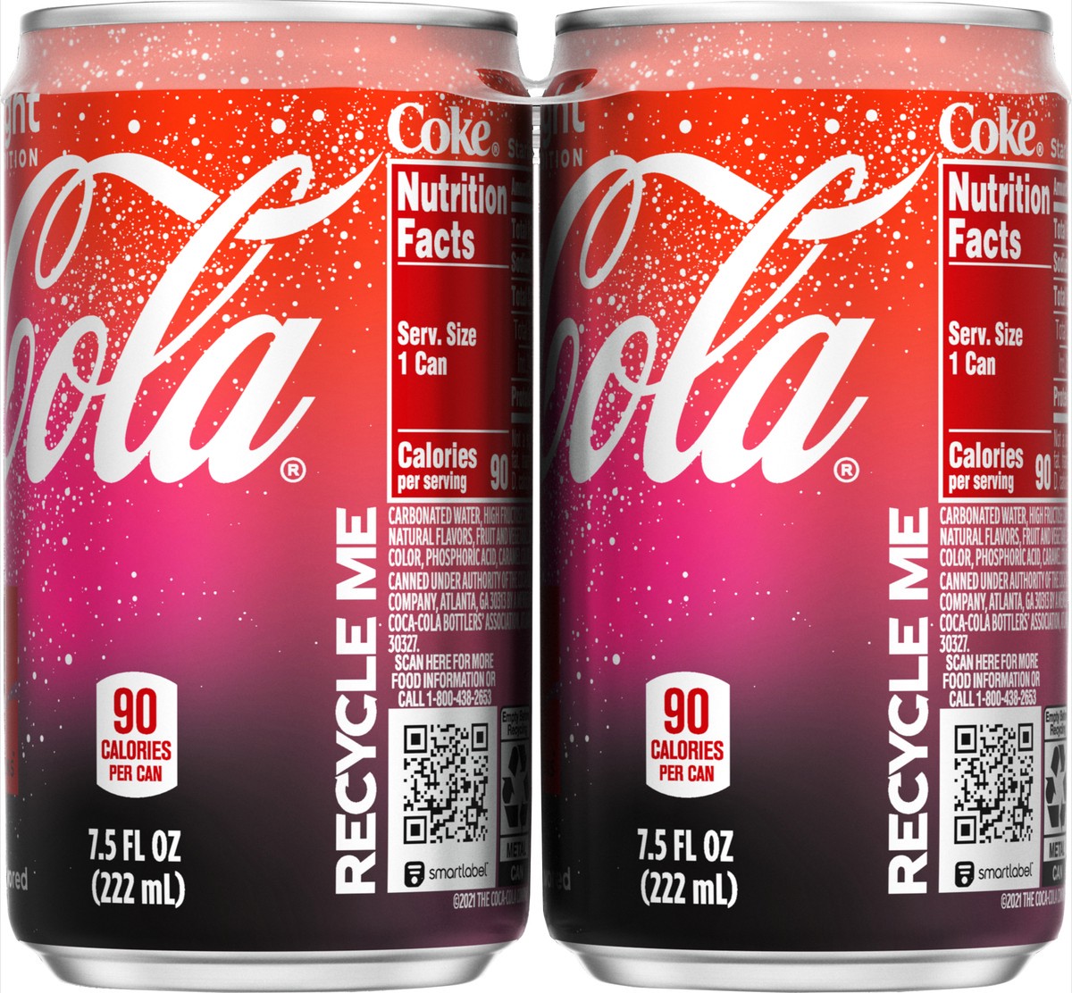 slide 5 of 14, Coca-Cola Starlight Can, 7.5 fl oz, 6 ct