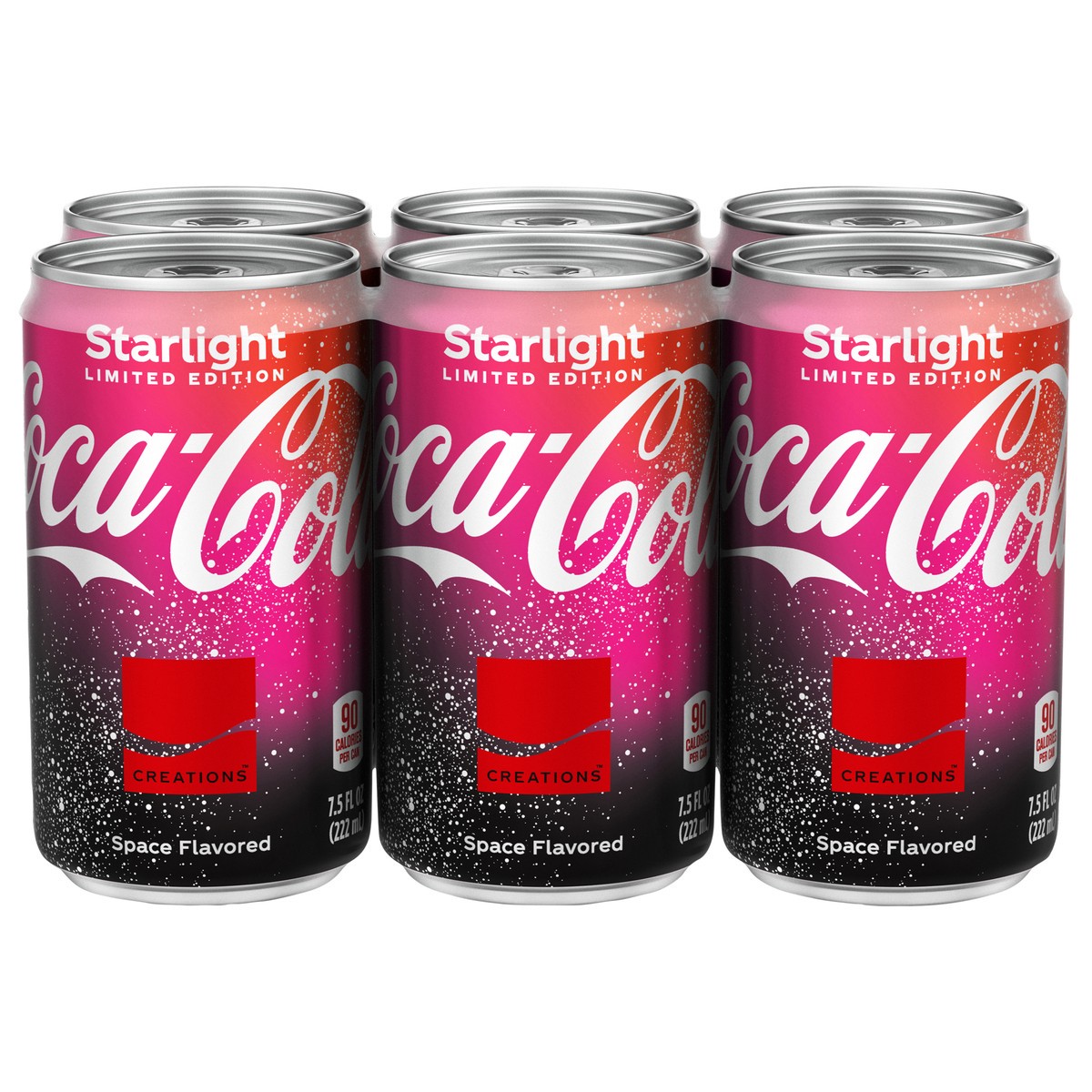 slide 9 of 14, Coca-Cola Starlight Can, 7.5 fl oz, 6 ct