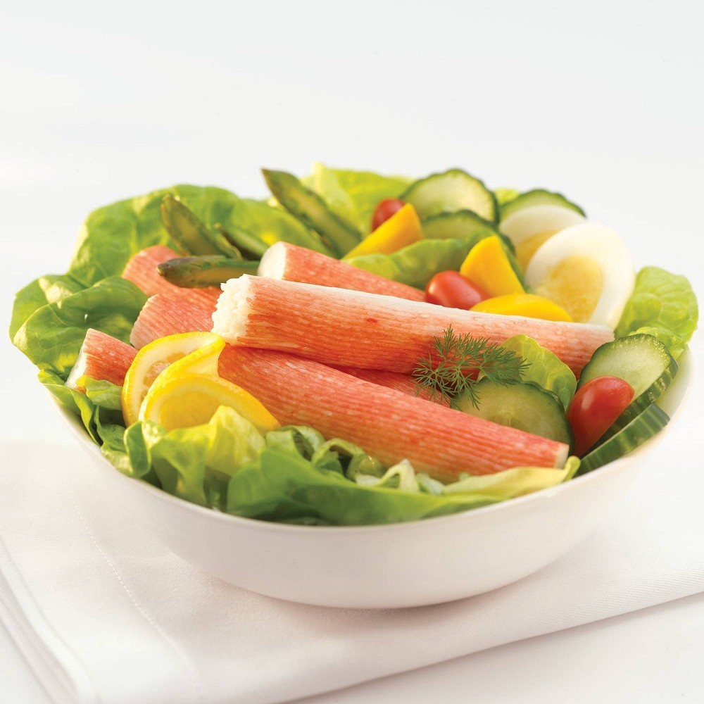 slide 3 of 3, Louis Kemp Crab Delights Imitation Crab Leg Style, 16 oz