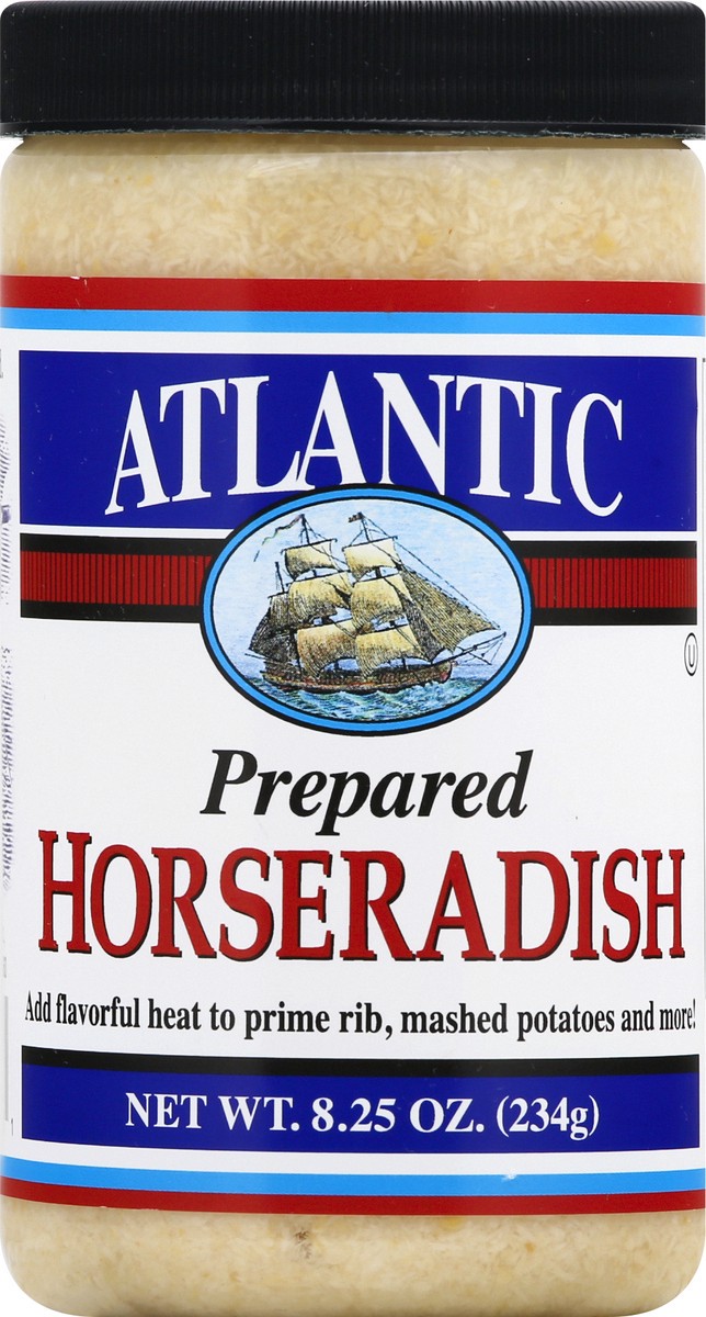 slide 1 of 13, Atlantic Prepared Horseradish 8.25 oz, 8.25 oz