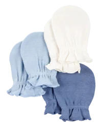 Carter's Carters Baby 3-Pack Mitts - Blue Blue 0-3M
