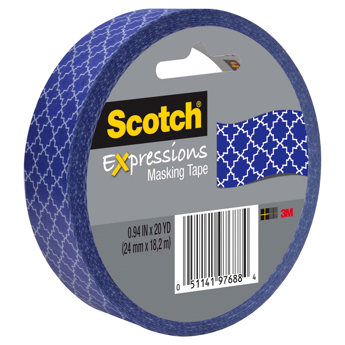 slide 1 of 3, Scotch Masking Tape Assorted, 20 yd