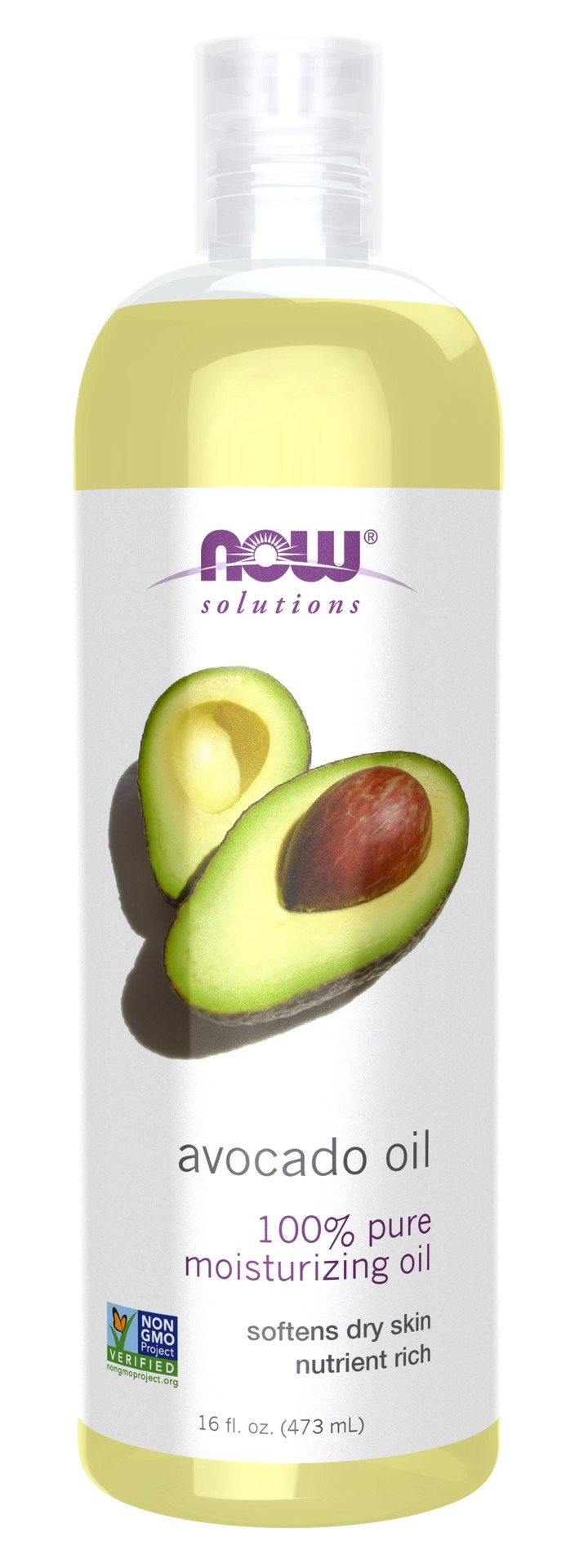 slide 1 of 2, NOW Solutions Avocado Oil - 16 fl. oz., 16 fl oz