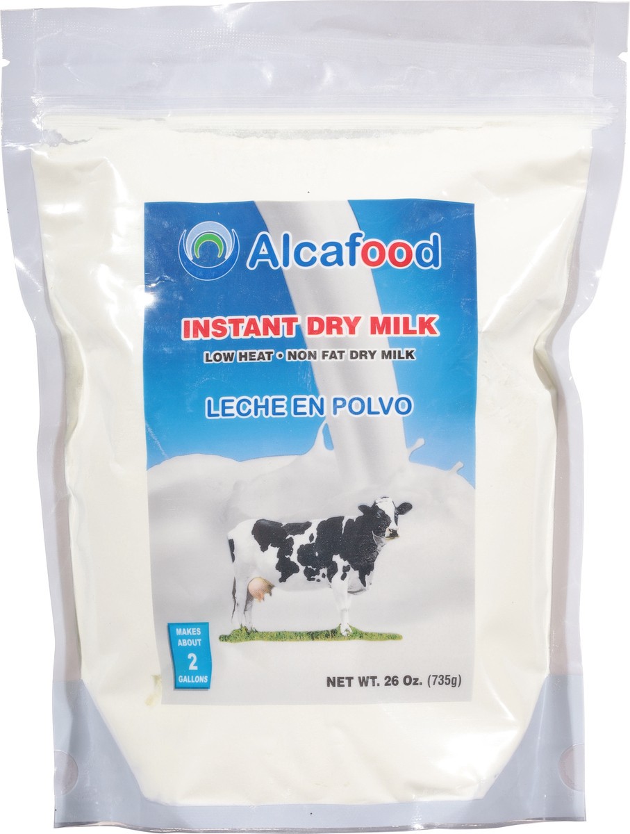 slide 8 of 9, Alcafood Non Fat Instant Dry Milk 26 oz, 26 oz