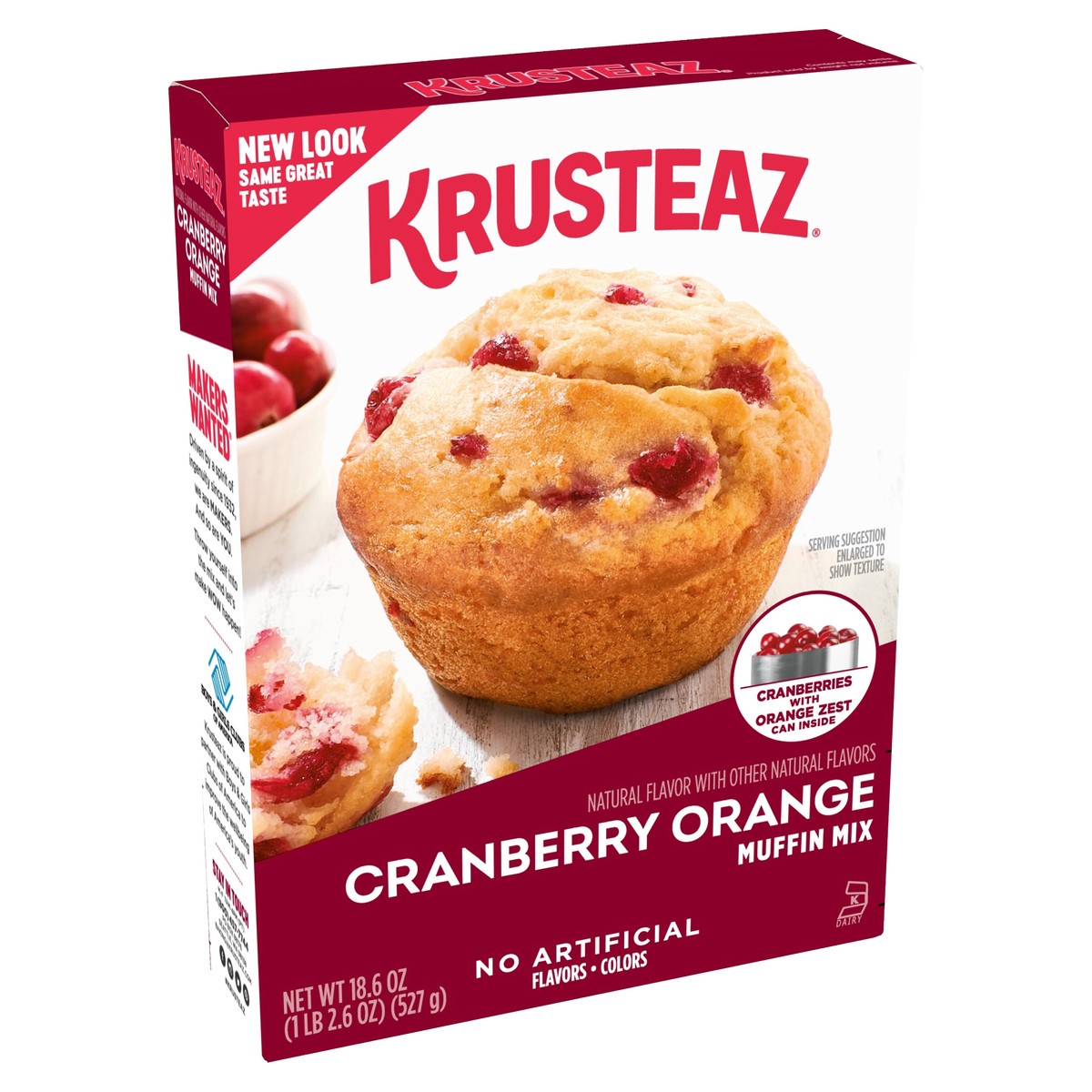 slide 4 of 9, Krusteaz Muffin Mix, 18.6 oz