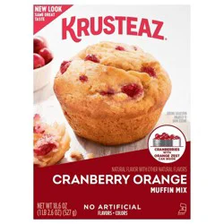 Krusteaz Cranberry Orange Muffin Mix, 18.6 oz