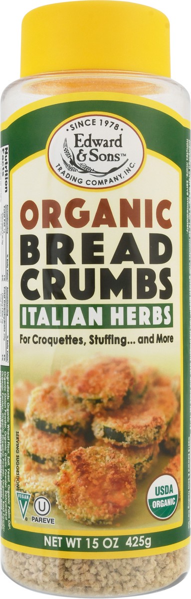 slide 8 of 9, Edward & Sons Breadcrumb Italian Org, 15 oz