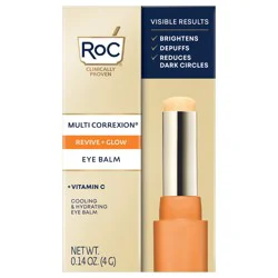 RoC Multi Correxion Revive + Glow Vitamin C Eye Balm, 0.14 oz