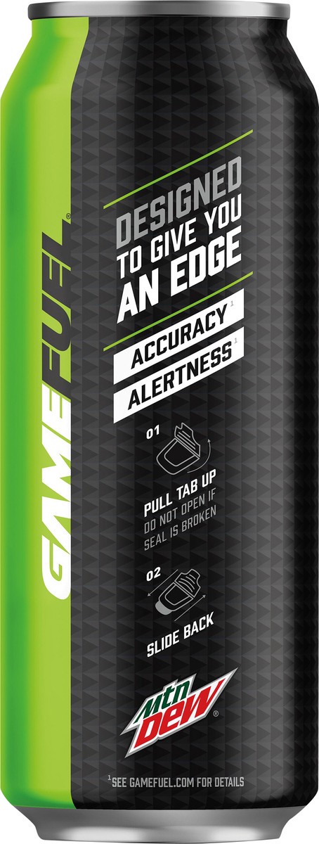 slide 6 of 6, Mountain Dew Game Fuel Energy Drink Charged Original Dew Flavored 16 Fl Oz, 16 oz