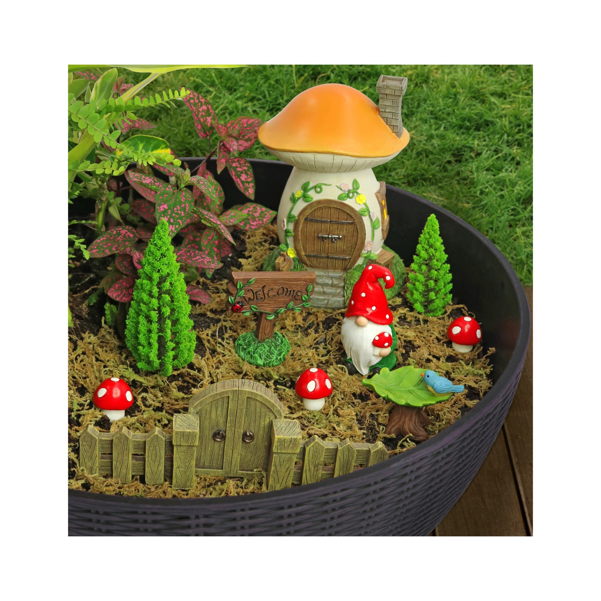 slide 2 of 3, Miniature Gnome Kit By Make Market, 5.24 in x 3.72 in x 3.26 in