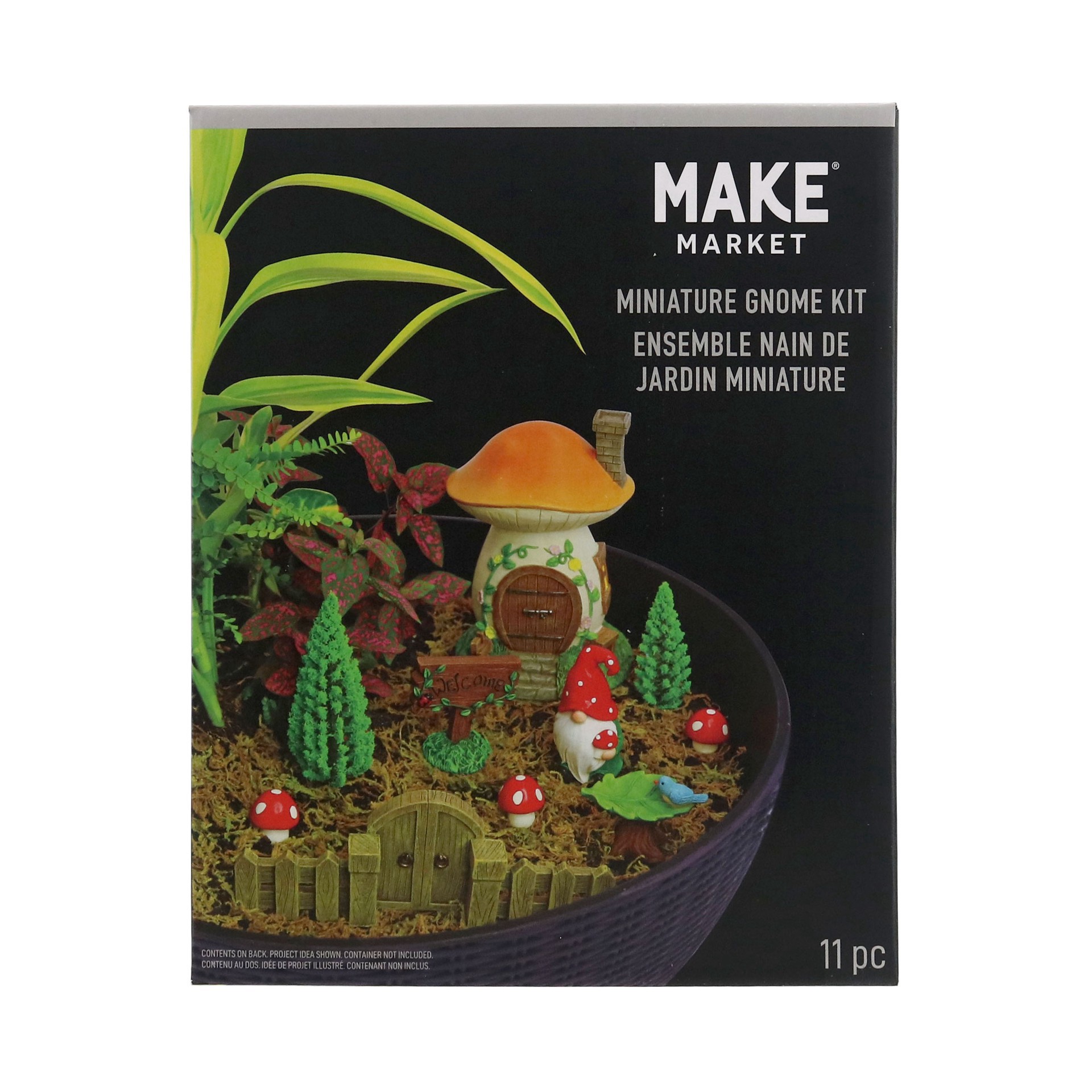 slide 3 of 3, Miniature Gnome Kit By Make Market, 5.24 in x 3.72 in x 3.26 in